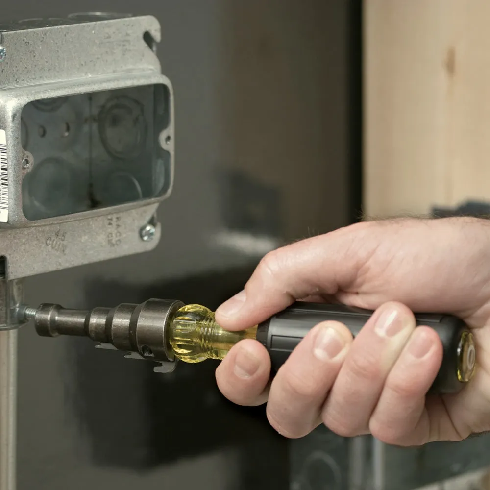 Klein Tools 85191 Conduit Fitting and Reaming Screwdriver for 1/2-Inch, 3/4-Inch, and 1-Inch Thin-Wall Conduit
