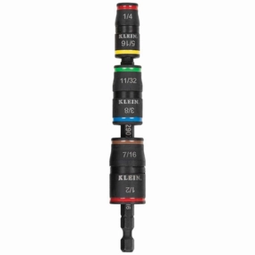 Klein Tool 32907 7-in-1 Impact Flip Socket Set