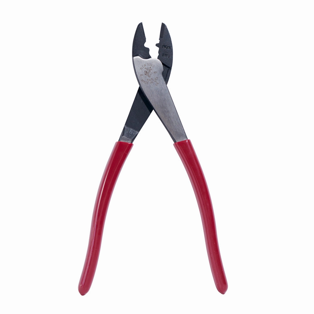 Klein Tools 1005 Crimping and Cutting Tool for Insulated and Non-Insulated Terminals, 9-3/4-Inch