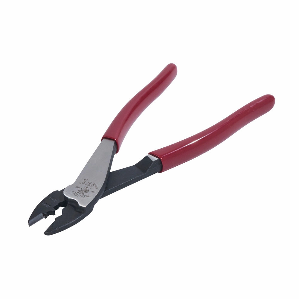 Klein Tools 1005 Crimping and Cutting Tool for Insulated and Non-Insulated Terminals, 9-3/4-Inch