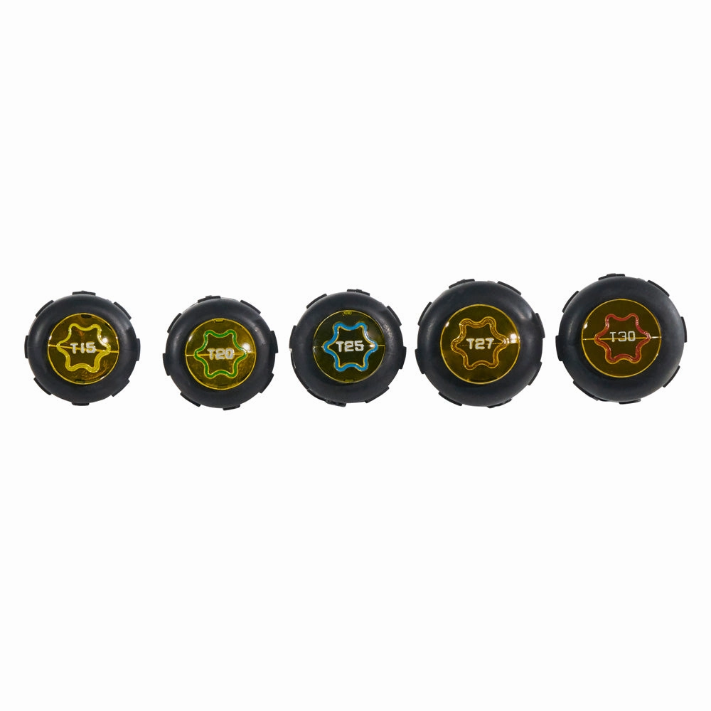 Klein Tools 19555 Screwdriver Set, TORX Cushion Grip, 5-Piece