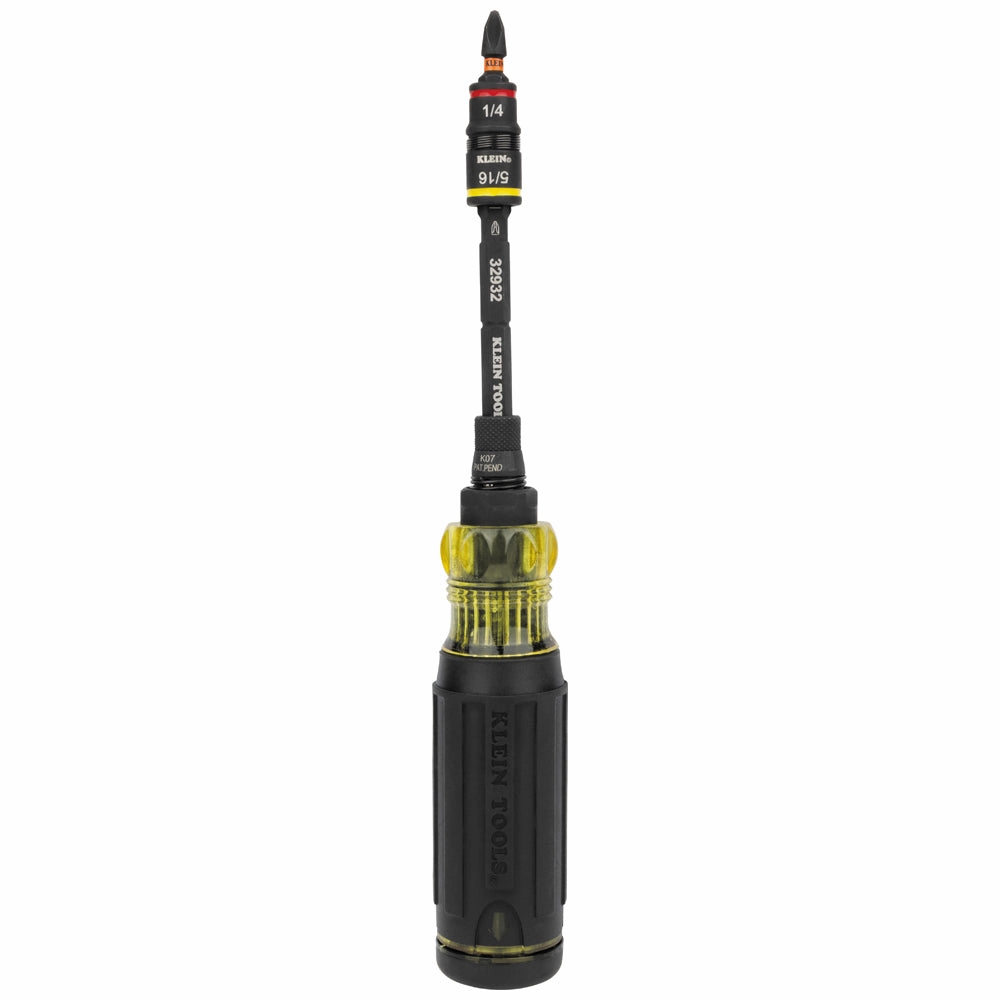 Klein Tools 32516HD KNECT 16-in-1 Impact Rated Hybrid Screwdriver & Nut Driver