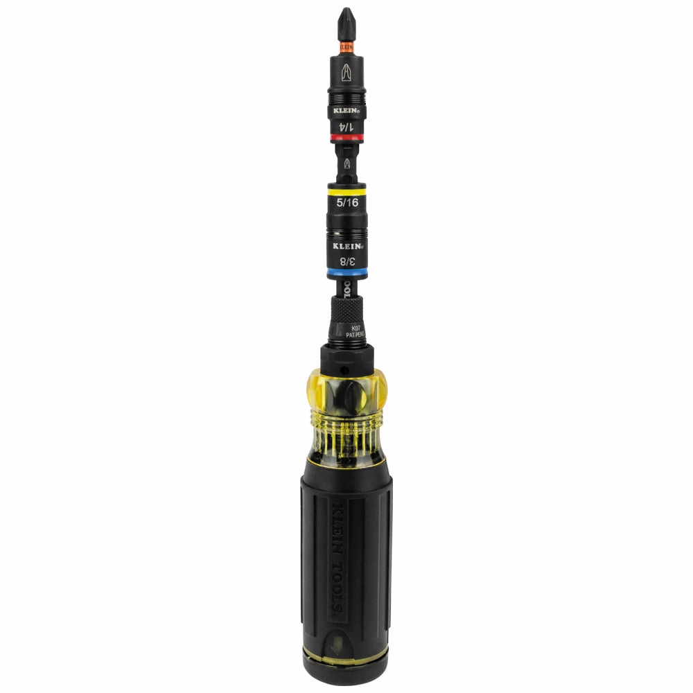 Klein Tools 32517HD KNECT 17-in-1 Impact-Rated Hybrid Screwdriver / Nut Driver