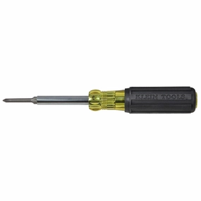 Klein Tools 32560 6-in-1 Screwdriver / Nut Driver, Extended Reach
