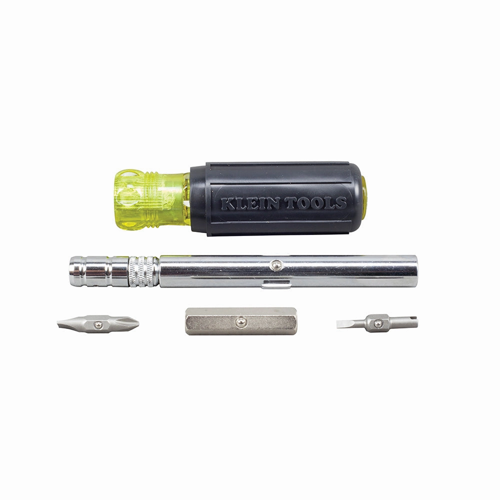 Klein Tools 32596 8-in-1 HVAC Slide Drive Screwdriver / Nut Driver
