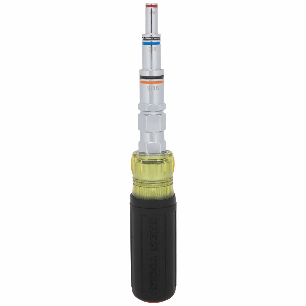 Klein Tools 328091 9-in-1 Pass Through Multi-Nut Driver