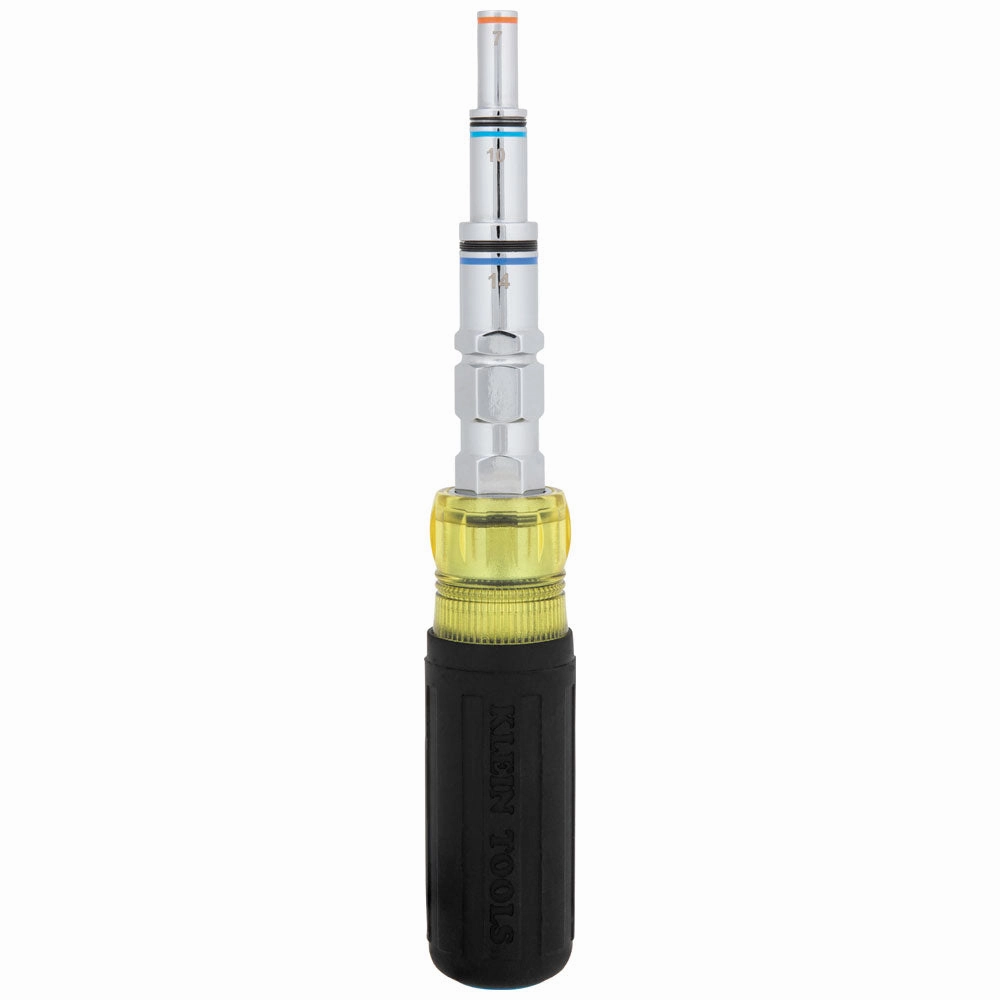 Klein Tools 32809MAGM 11-in-1 Pass-Through Magnetic Multi-Nut Driver, Metric
