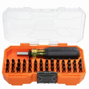 Klein Tools 33803 ProFlex Impact Screwdriver Bit Set, 44 Pc.