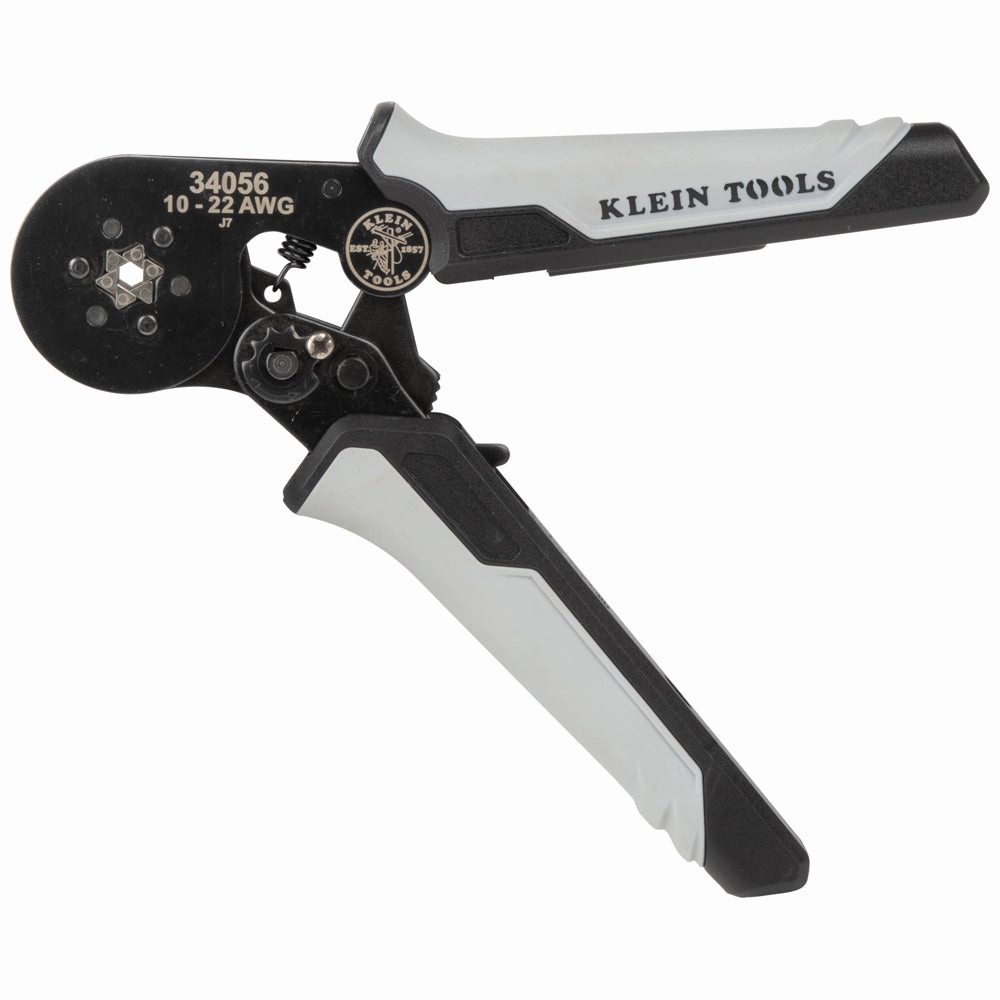 Klein Tools 34056 Ratcheting Ferrule Hex Crimper, 10 to 22 AWG Wire