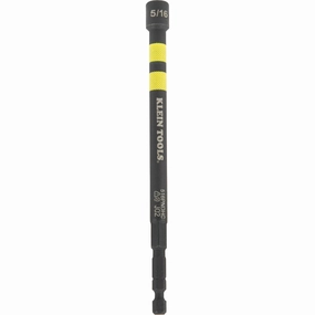 Klein Tools 516PNDHC Hollow Magnetic Color-Coded Power Nut Driver, 5/16"