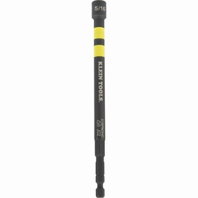 Klein Tools 516PNDHC Hollow Magnetic Color-Coded Power Nut Driver, 5/16"