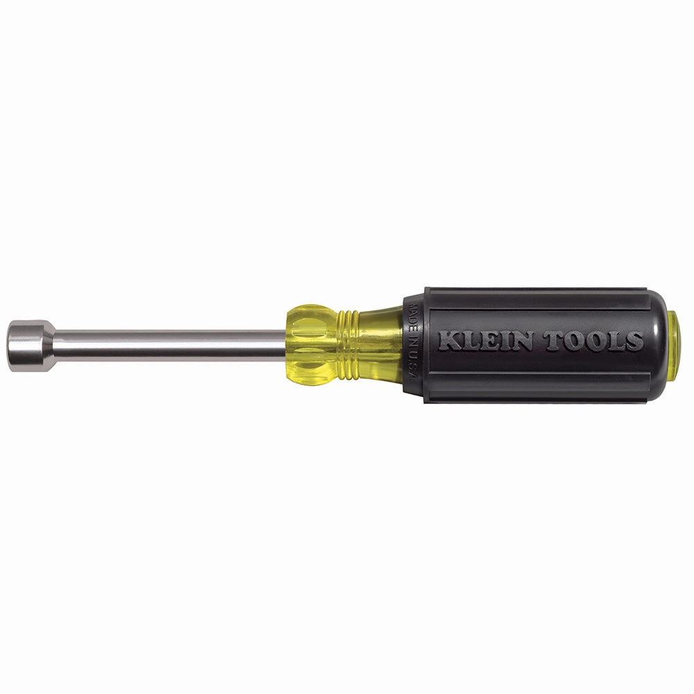 Klein Tools 630-7/16M 7/16" x 7.3" Magnetic Tip Nut Driver, 3" Hollow Shank