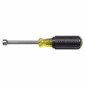 Klein Tools 630-9MM 9 mm Cushion-Grip Nut Driver, 3'' Hollow Shaft