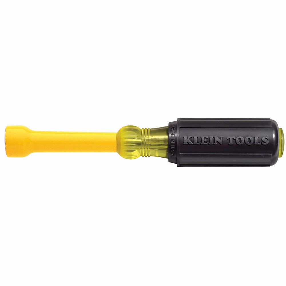 Klein Tools 640-5/8 5/8-Inch Coated Nut Driver, 4-Inch Hollow Shaft
