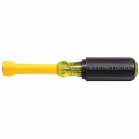 Klein Tools 640-5/8 5/8 x 4" Coated Hollow-Shank Nut Driver