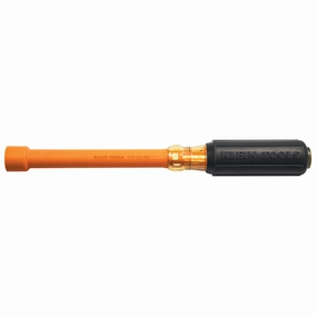 Klein Tools 646-5/8-INS 5/8-Inch Insulated Nut Driver, 6-Inch Hollow Shaft