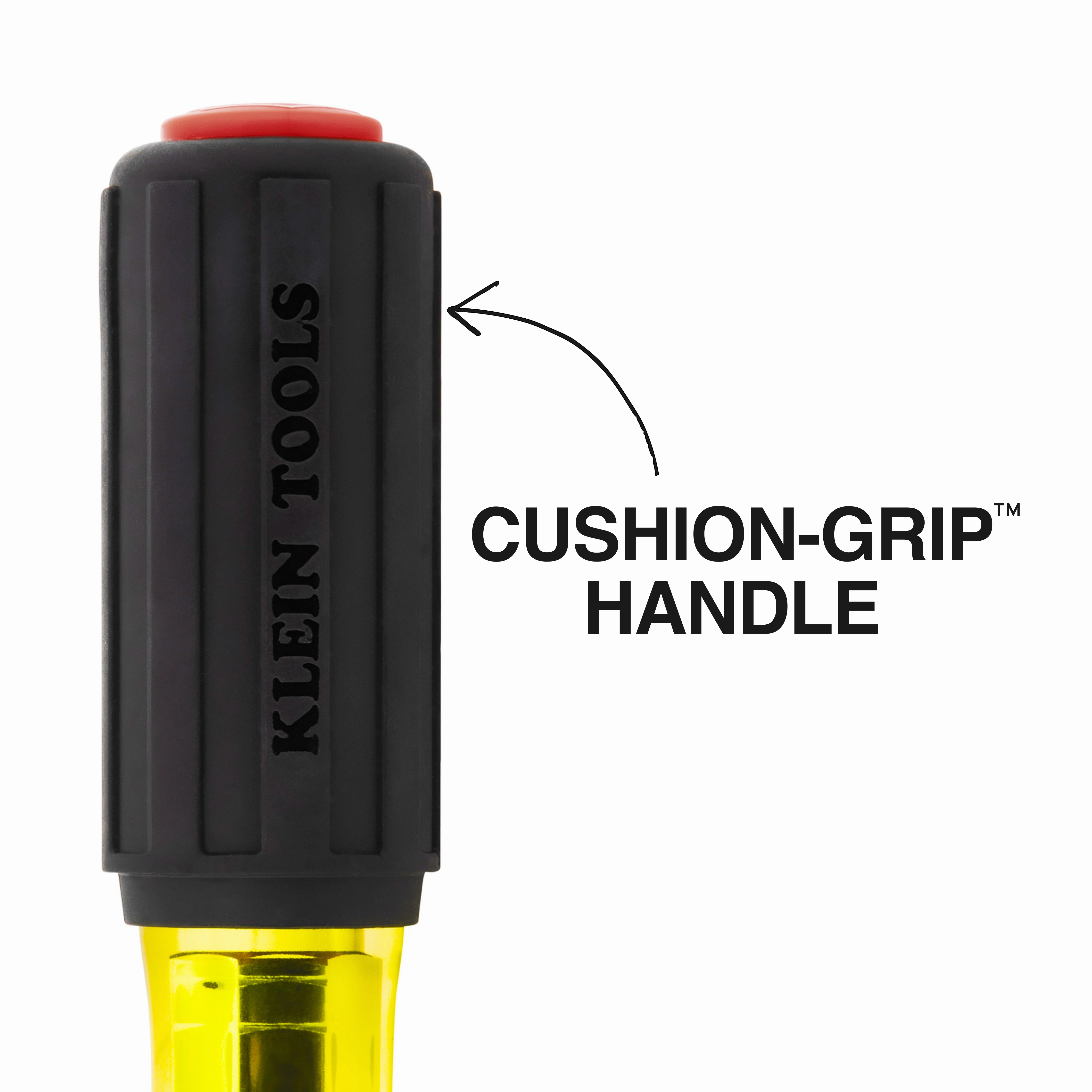 Klein Tools 65412 Color-Coded Hollow-Shaft Heavy-Duty Nut Driver, 1/2"