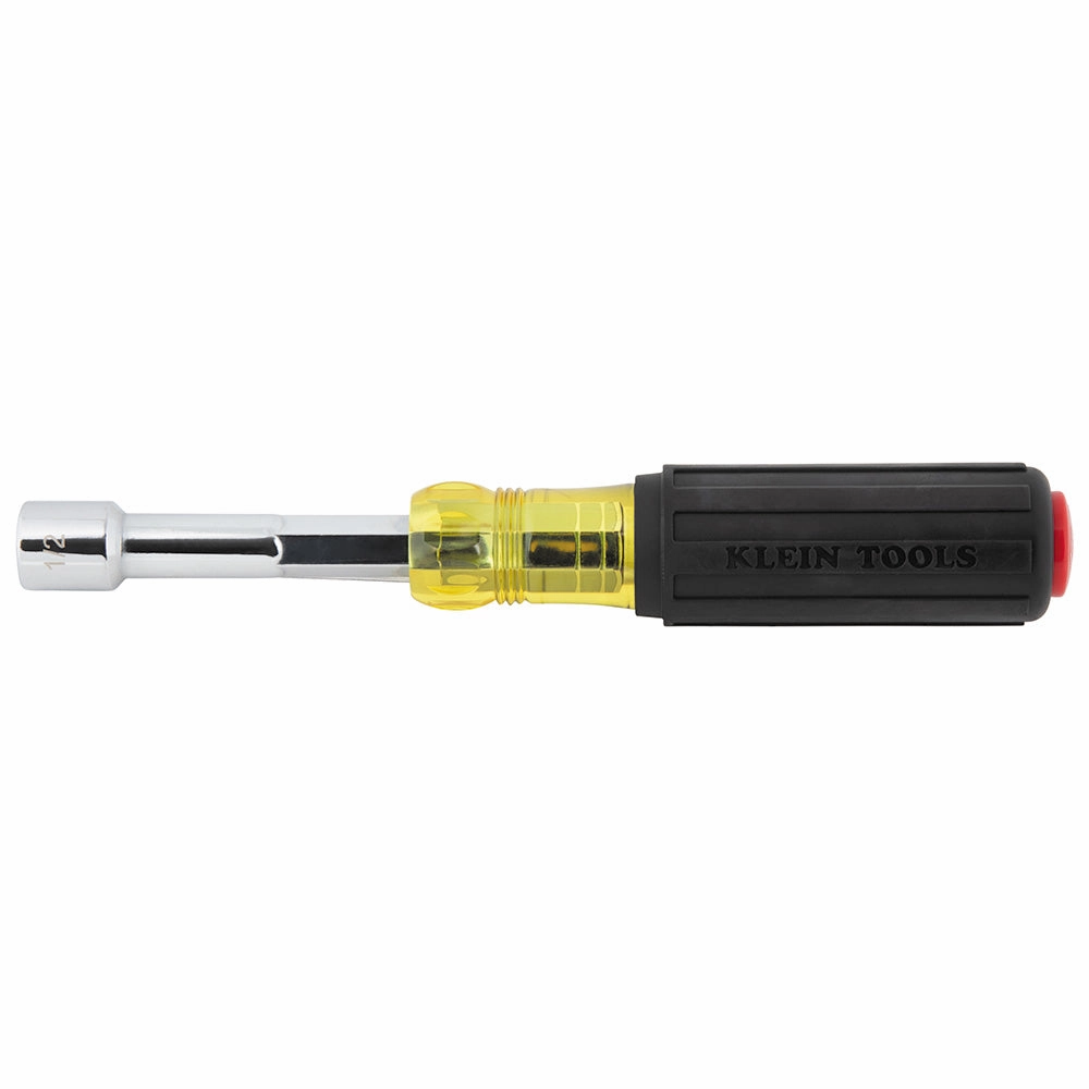 Klein Tools 65412 Color-Coded Hollow-Shaft Heavy-Duty Nut Driver, 1/2"