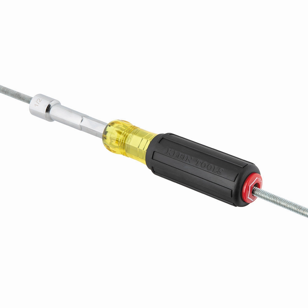 Klein Tools 65412 Color-Coded Hollow-Shaft Heavy-Duty Nut Driver, 1/2"