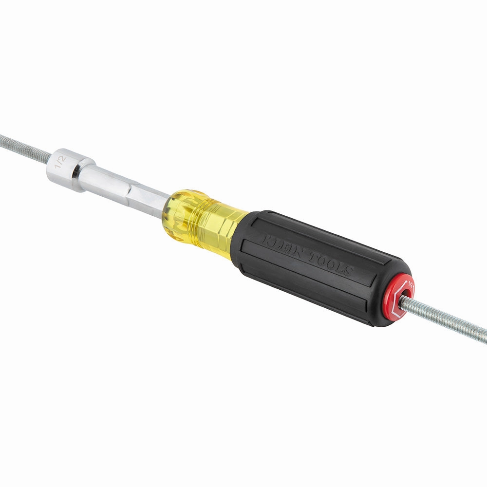 Klein Tools 65412 Color-Coded Hollow-Shaft Heavy-Duty Nut Driver, 1/2"