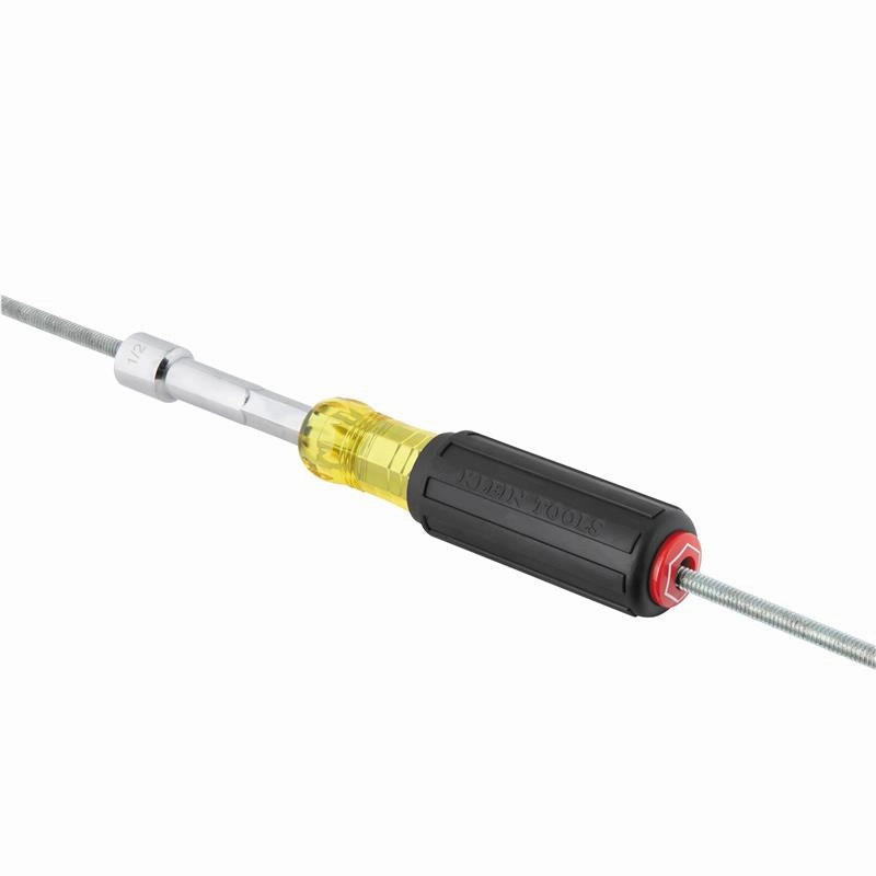 Klein Tools 65414 Color-Coded Hollow-Shaft Heavy-Duty Nut Driver, 1/4"