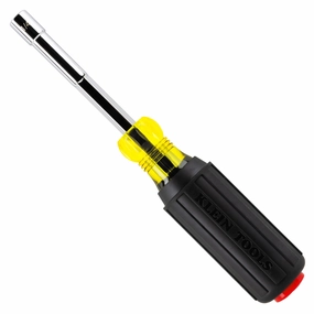 Klein Tools 65414 Color-Coded Hollow-Shaft Heavy-Duty Nut Driver, 1/4"