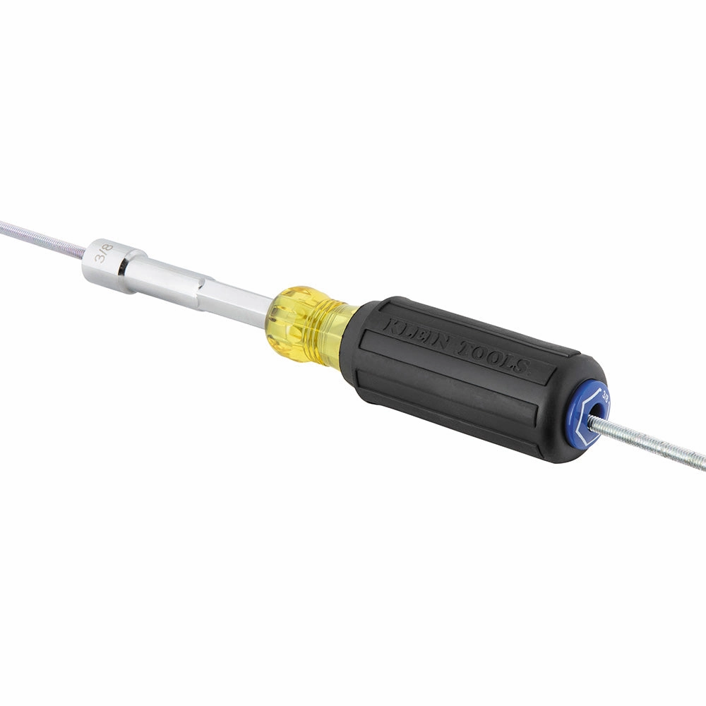 Klein Tools 65438MAG Color-Coded Magnetic Hollow-Shaft Heavy-Duty Nut Driver, 3/8"