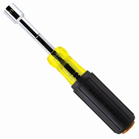 Klein Tools 654716MAG Color-Coded Magnetic Hollow-Shaft Heavy-Duty Nut Driver, 7/16"