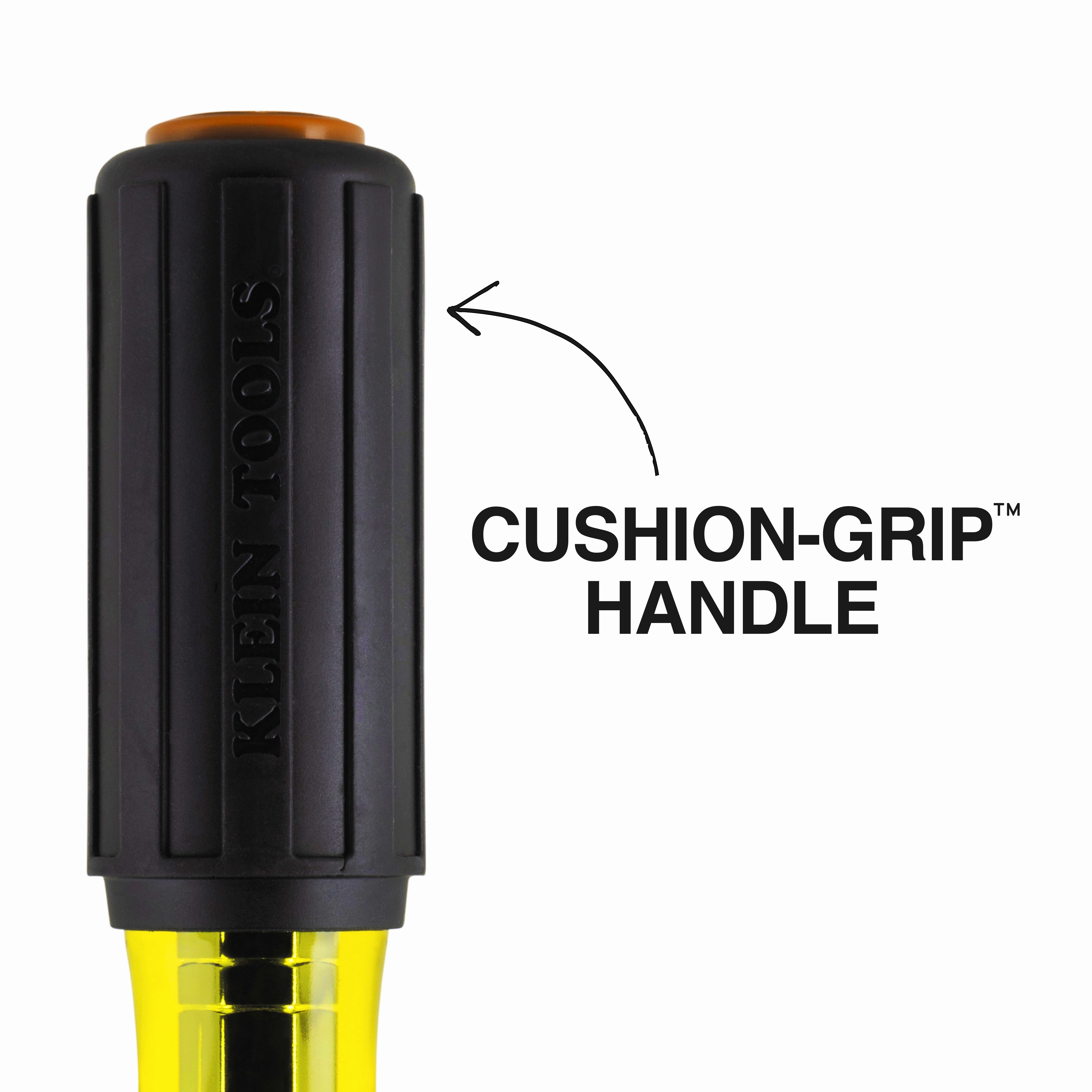 Klein Tools 654716MAG Color-Coded Magnetic Hollow-Shaft Heavy-Duty Nut Driver, 7/16"