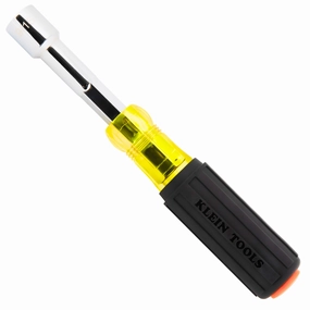 Klein Tools 654916 Color-Coded Hollow-Shaft Heavy-Duty Nut Driver, 9/16"
