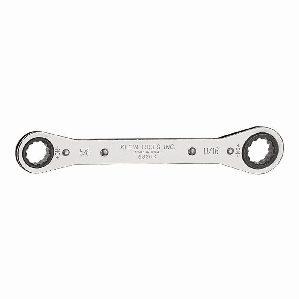 Klein Tools 68203 Reverse Ratcheting Box Wrench Standard