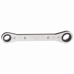 Klein Tools 68204 Ratcheting Box Wrench 5/8 x 3/4-Inch