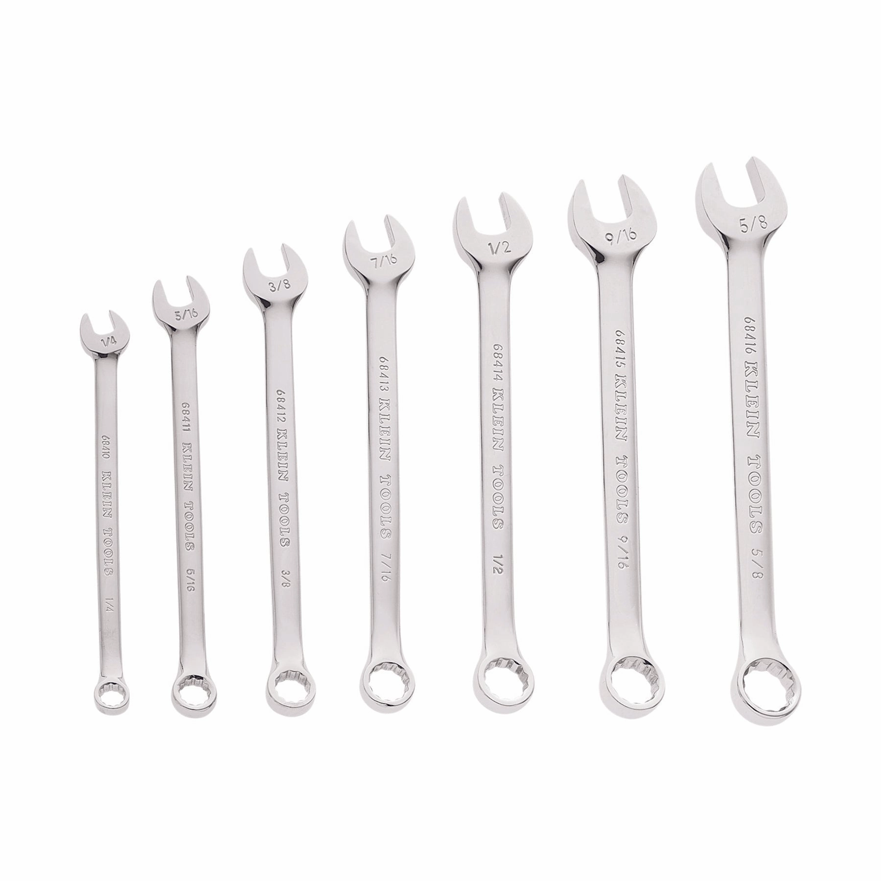 Klein Tools 68400 Combination Wrench Set, 7-Piece