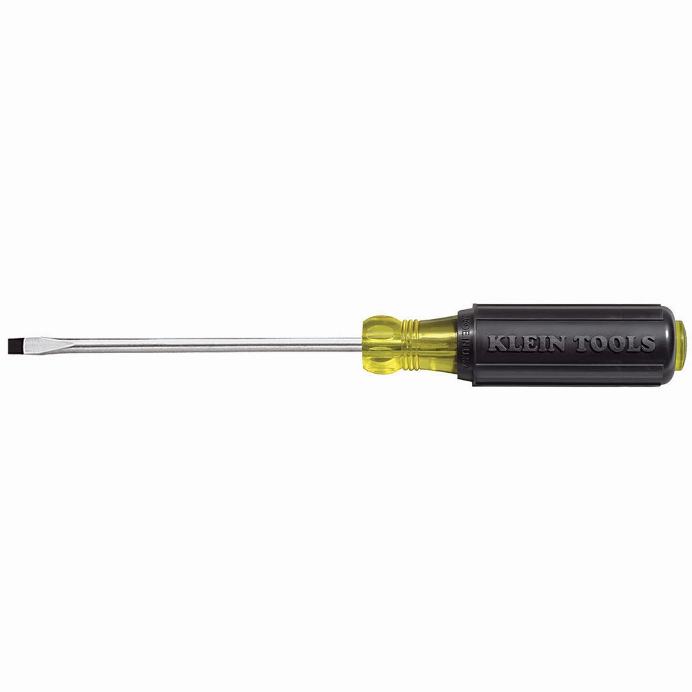 Klein Tools 85484 Mini Slotted and Phillips Screwdriver Set with Tip-Identand Premium Chrome Plated Shafts, 4-Piece