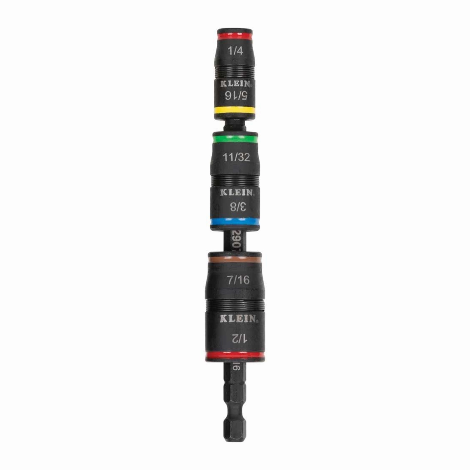 Klein Tools 85517HD 11-in-1 Impact-Rated Driver and Flip Socket Set, 2 Pc.