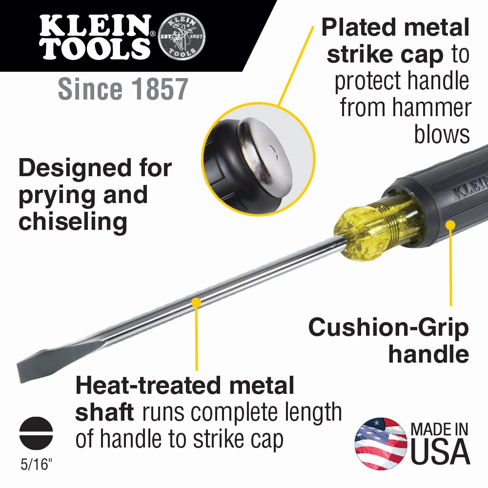 Klein Tools 85814 Color-Coded Screwdriver Set, 14 Pc.
