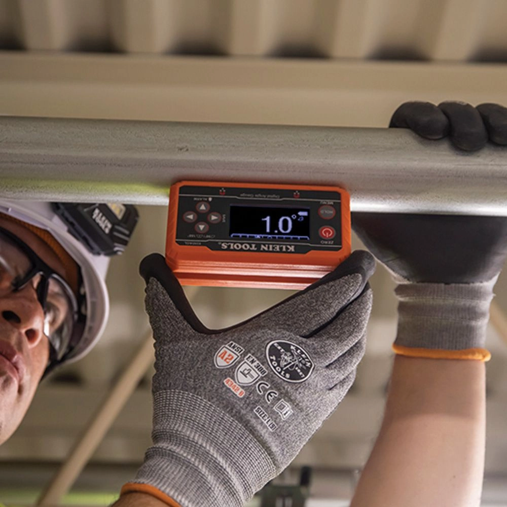 Klein Tools 935DAGL Digital Level Angle Finder with Programmable Angles, Measures 0 - 90 and 0 - 180 Degree or Dual Axis Bullseye Ranges