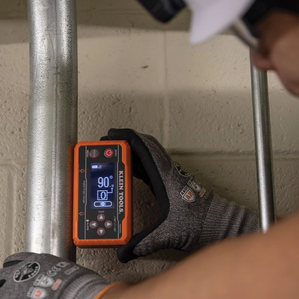 Klein Tools 935DAGL Digital Level Angle Finder with Programmable Angles, Measures 0 - 90 and 0 - 180 Degree or Dual Axis Bullseye Ranges