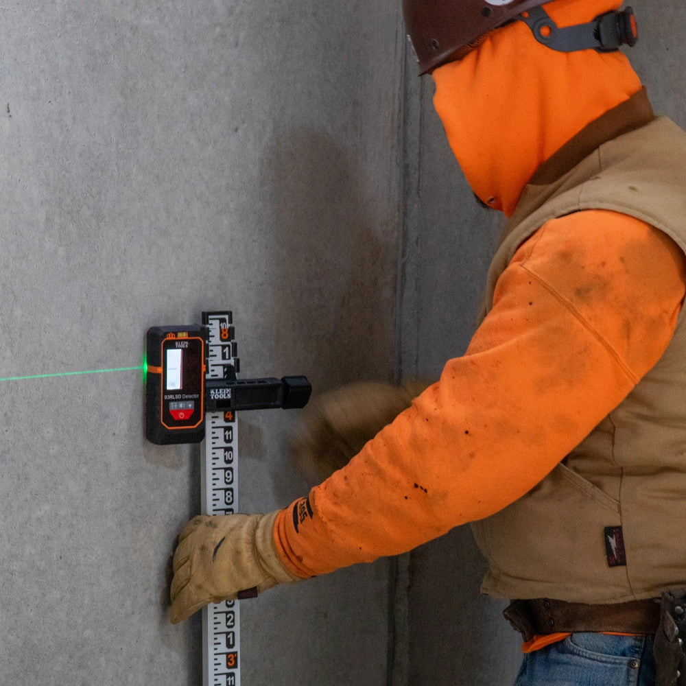 Klein Tools 93RLS Green Rotary Laser Level, Self-Leveling with Plumb Spot and Tripod