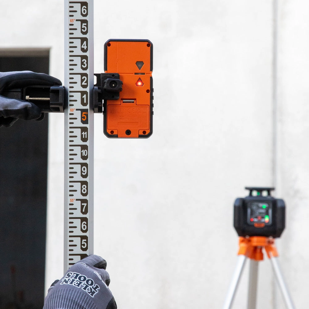 Klein Tools 93RLS Green Rotary Laser Level, Self-Leveling with Plumb Spot and Tripod