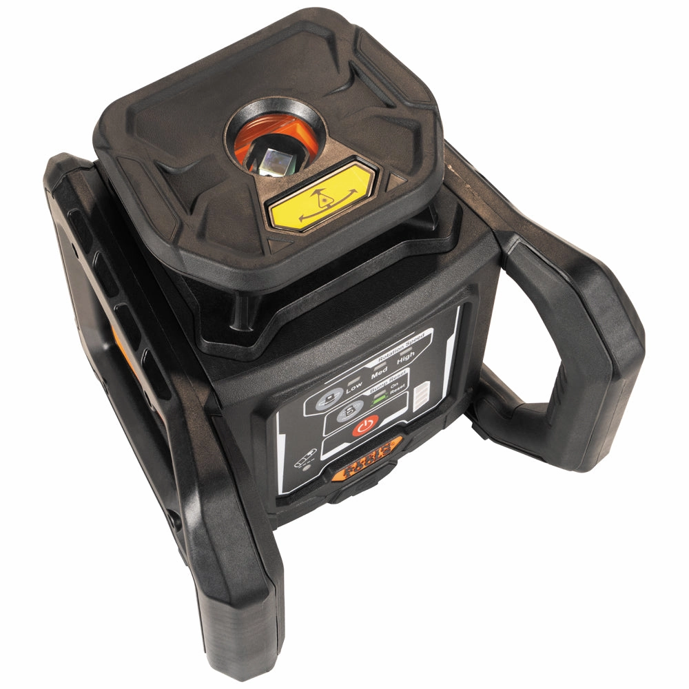Klein Tools 93RLS Green Rotary Laser Level, Self-Leveling with Plumb Spot and Tripod