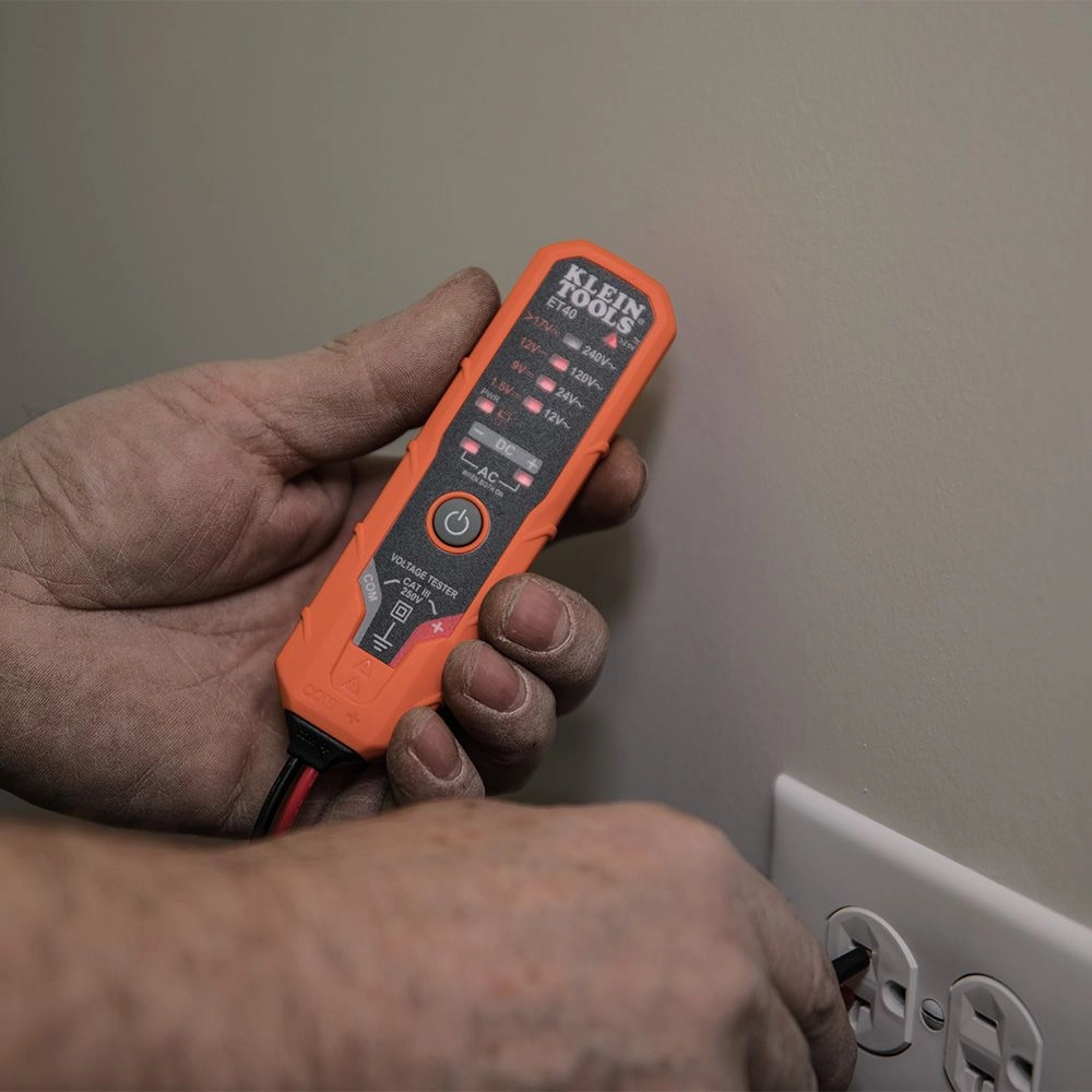 Klein Tools CL120VP Clamp Meter Electrical Test Kit