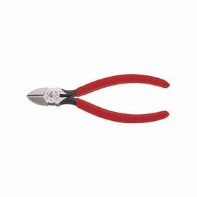 Klein Tools D202-6C Diagonal-Cutting Pliers, Tapered Nose, Spring-Loaded, 6"