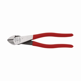 Klein Tools D248-8 High Leverage Pliers, Diagonal Cutters, Angled Head, Standard Cut, 8-Inch Short Jaw Pliers