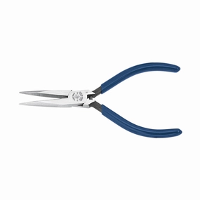 Klein Tools D327-51/2C Long-Nose Pliers, Slim, 1/16" Point Diameter, 5"