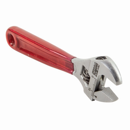 Klein Tools D506-4 Adjustable Wrench, Plastic Dipped, 4"