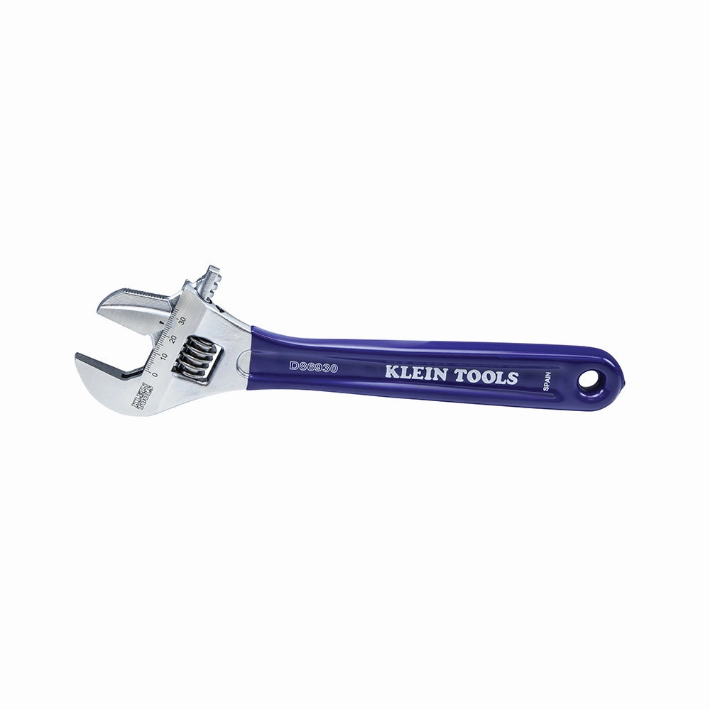 Klein Tools D86930 Reversible Jaw/Adjustable Pipe Wrench, 10"