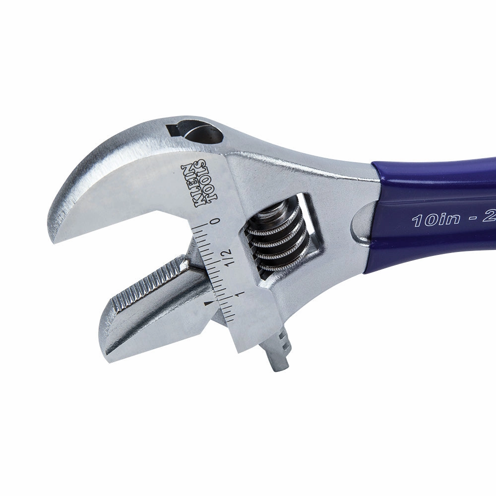 Klein Tools D86930 Reversible Jaw/Adjustable Pipe Wrench, 10"