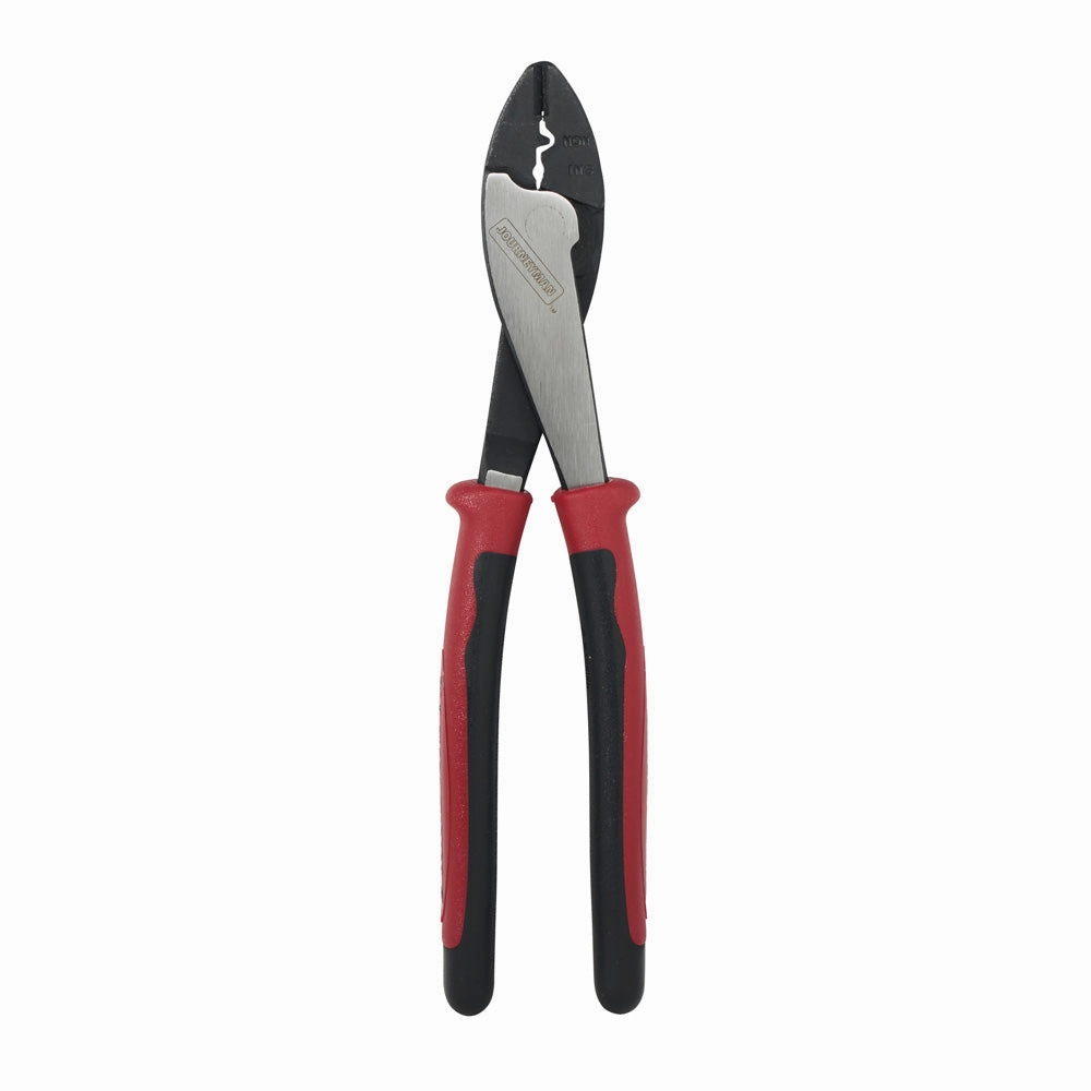 Klein Tools J1005 Crimping and Cutting Tool, Tapered Nose for 10 to 22 AWG Solderless Terminals and Connectors