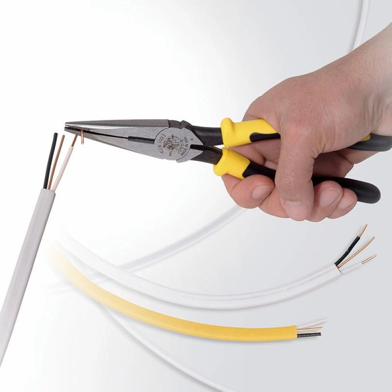Klein Tools J203-8N Pliers, Needle Nose Side-Cutters